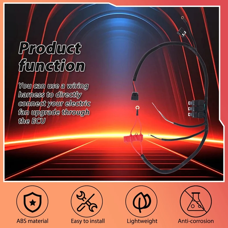 7L5533A226T обновленный электрический вентилятор жгут проводов управления ЭБУ для Chevy
