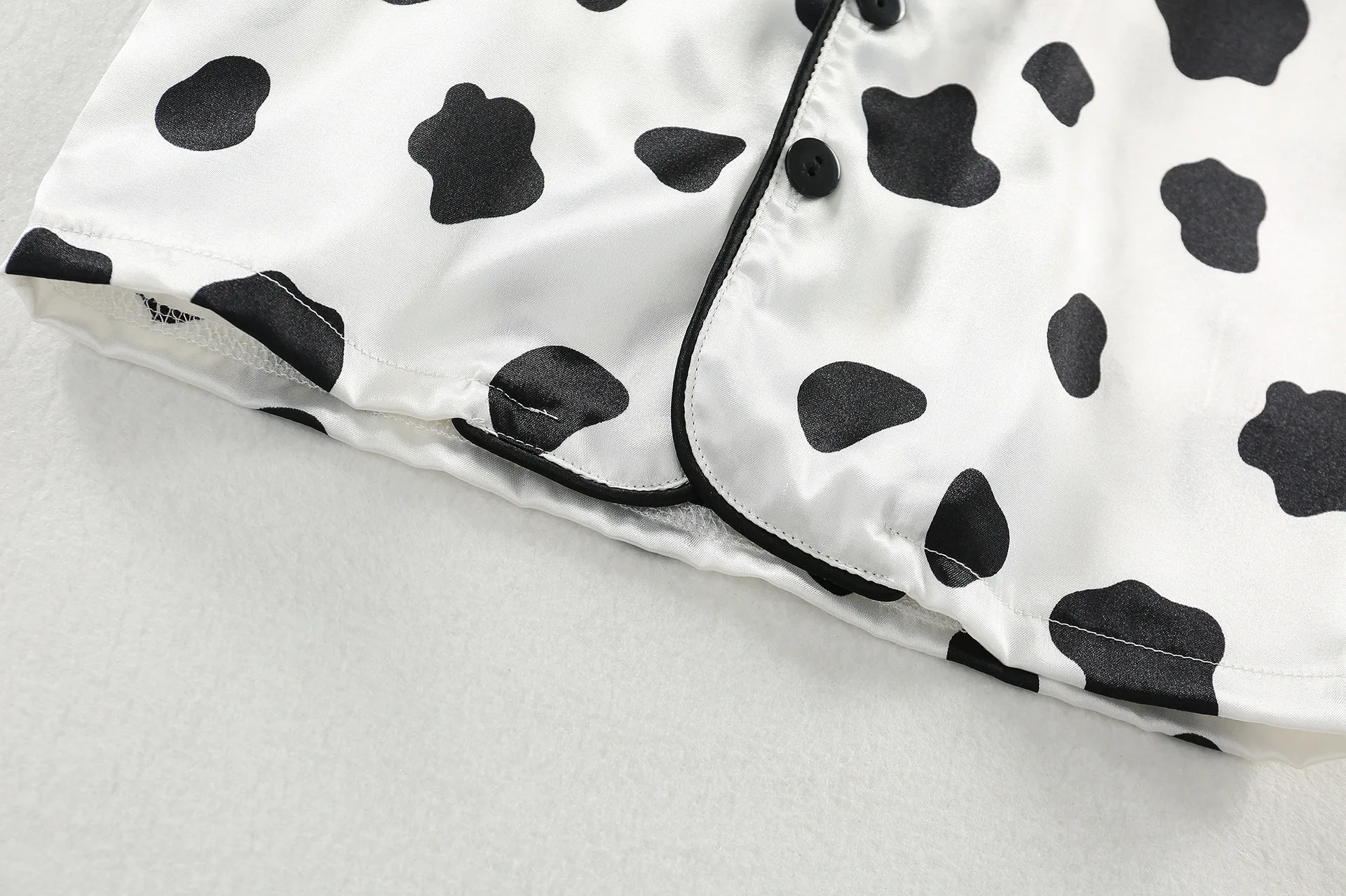 2 шт./комплект Детская атласная футболка с коротким рукавом и штаны