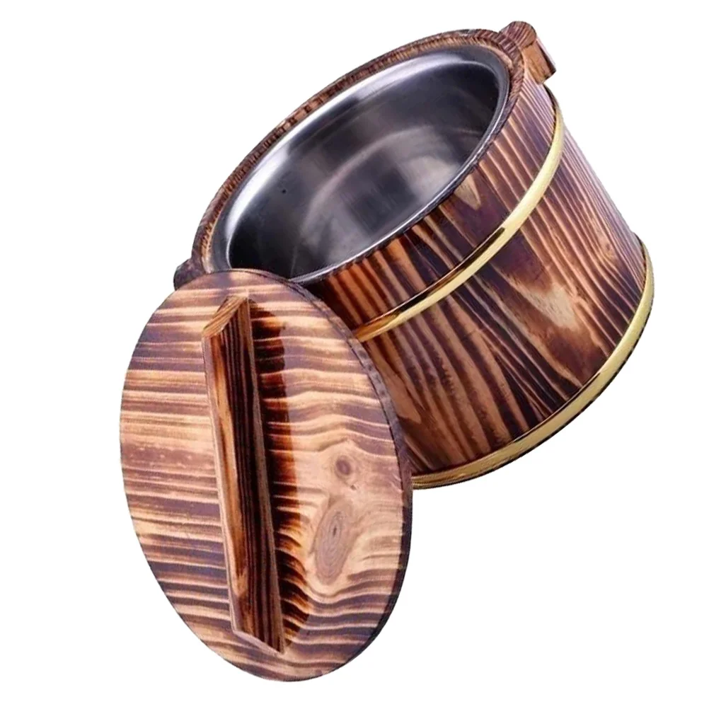

Rice Sushi Tub Bowl Bucket Wooden Mixing Steamer Wood Japanese Oke Hangiri Steaming Steamed Cooking Chinese Cooling Cask Serving