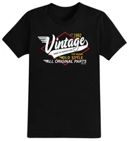 mens vintage old style birthday t shirt 2022 year 30th 40th 50th 60th 70th 80th