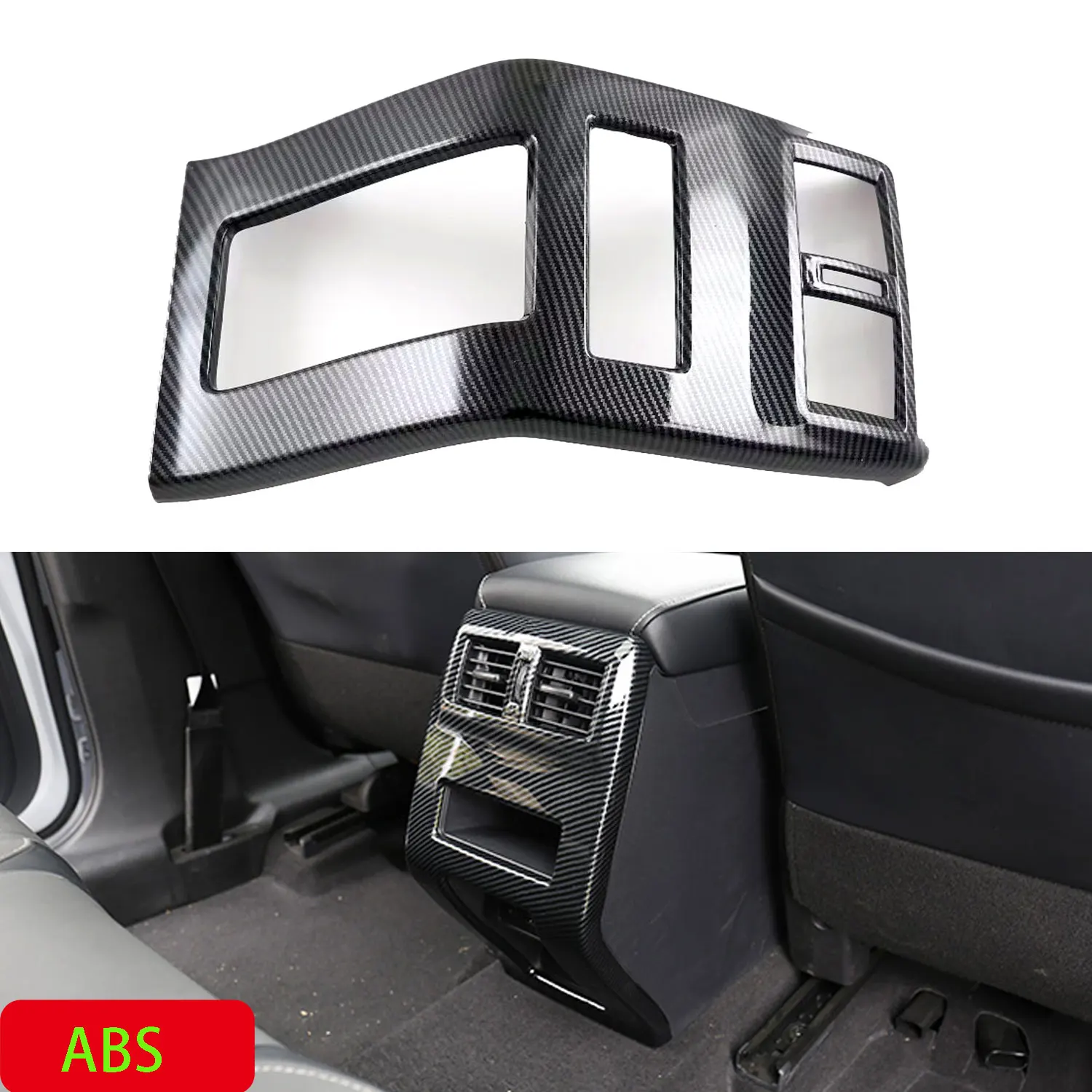 

Автомобильные аксессуары для Mitsubishi Outlander 2022-2023, наклейка на заднюю решетку вентиляционного отверстия, внутренняя отделка автомобиля