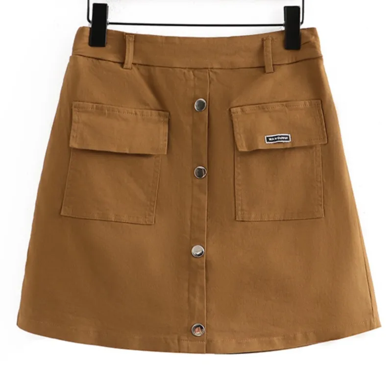 

Plus Size Women Shorts Skirts Oversized Curve Clothes High Waist Pantskirt Washed Cotton A-Line Bottoms Summer 2023
