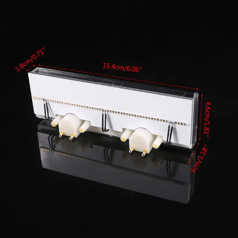 

Power Amplifier Panel Dual Analog VU Meter Level dB Meter with BackLit 367D