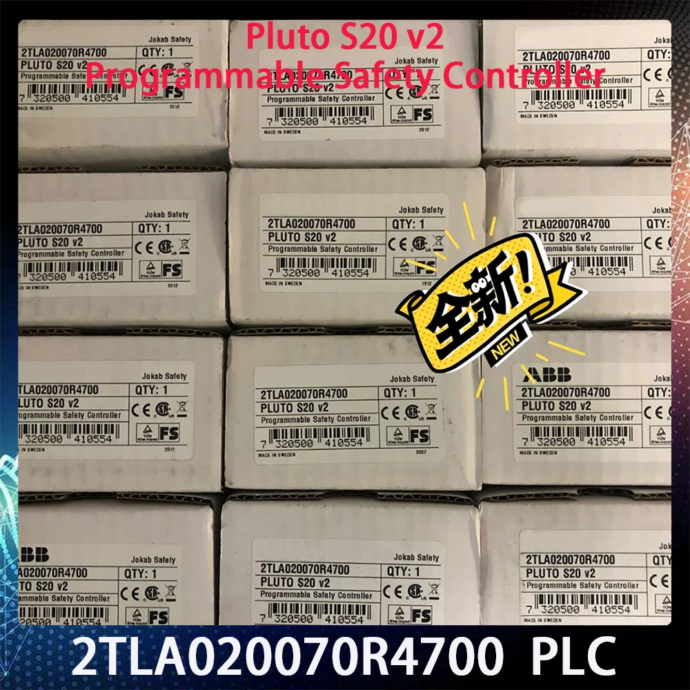 

2TLA020070R4700 PLC For ABB Jokab Safety Pluto S20 v2 Programmable Safety Controller Works Perfectly Fast Ship High Quality