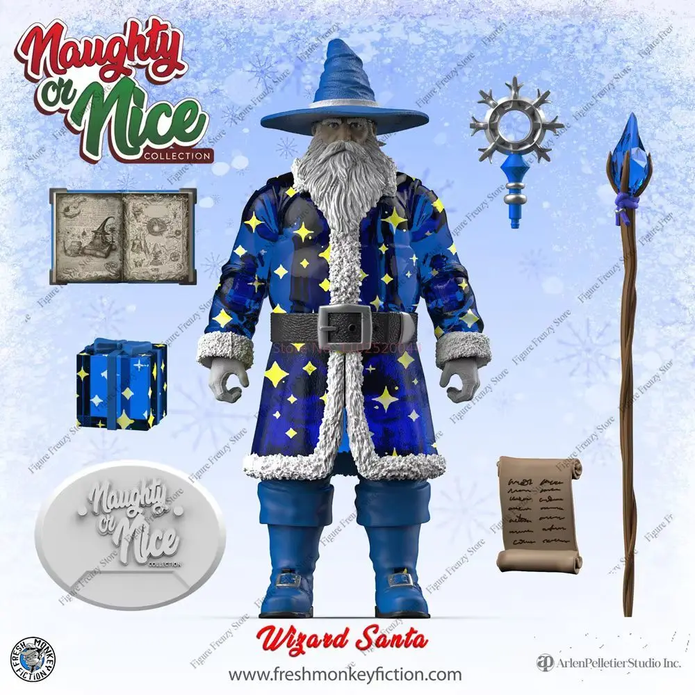 Специальное предложение: 112 Оригинальная фигурка из серии Troubled Navidad Santa Claus от Monkey Studio, 2-я волна, старик-варвар, аниме-фигурка, детская игрушка. (art.: 3920dd09dbc05) - 3920dd09dbc05