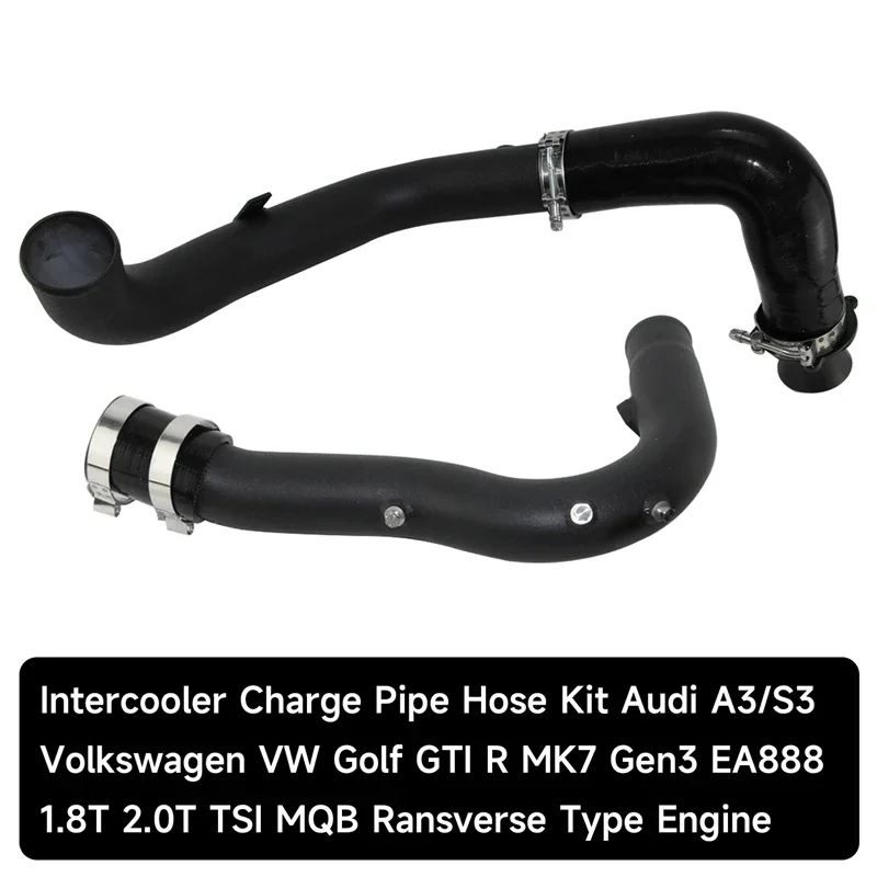 Комплект заряжающей трубы Intercooler для двигателя Audi A3/S3 VW Golf GTI R MK7 Gen3 EA888 1,8 T 2,0 T TSI MQB Ransverse