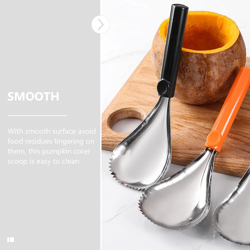 Pumpkin Scooper and Pulp Separator Remover Kitchen Core Removing Removers Corer Tools