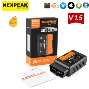 Адаптер диагностический ELM327 версия 1.5, WIFI, для разъема OBD2ODB II, для iPhone IOS