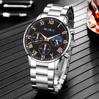 reloj hombre new brand mens watch stainless steel quartz watch luxury business watch relogio masculino
