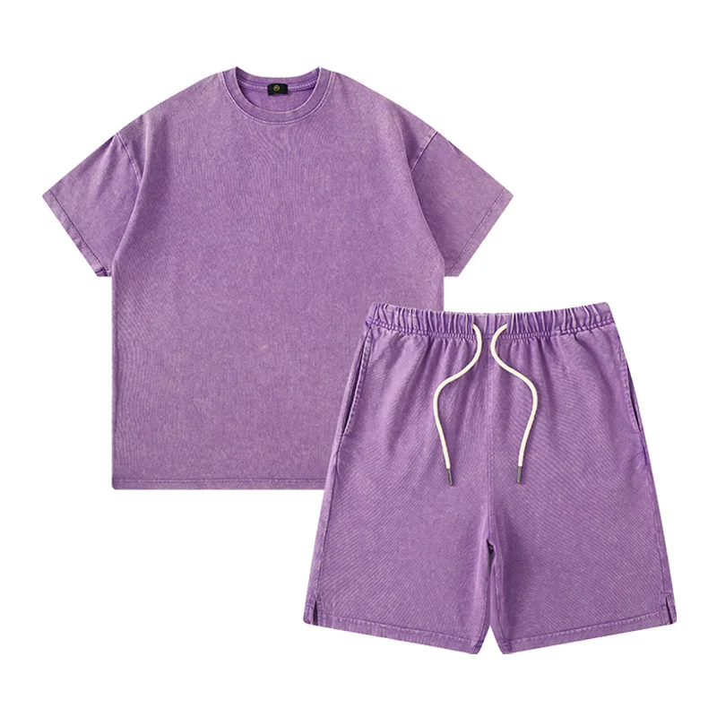 

Kids Boutique Clothes Overzize T-shirt Shorts Two Pieces Teen Children Clothing Set Casual Loose Sportsweat Boys Girls Tracksuit
