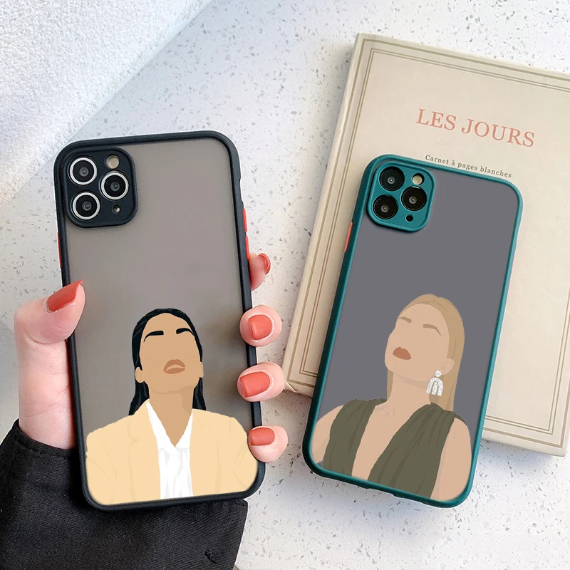 

Fashion Girls Phone Case for IPhone 13 Pro Max Case Cute 11 12 Mini SE 3 7 8Plus Women Cover for IPhone 13 X XR Shockproof Coque