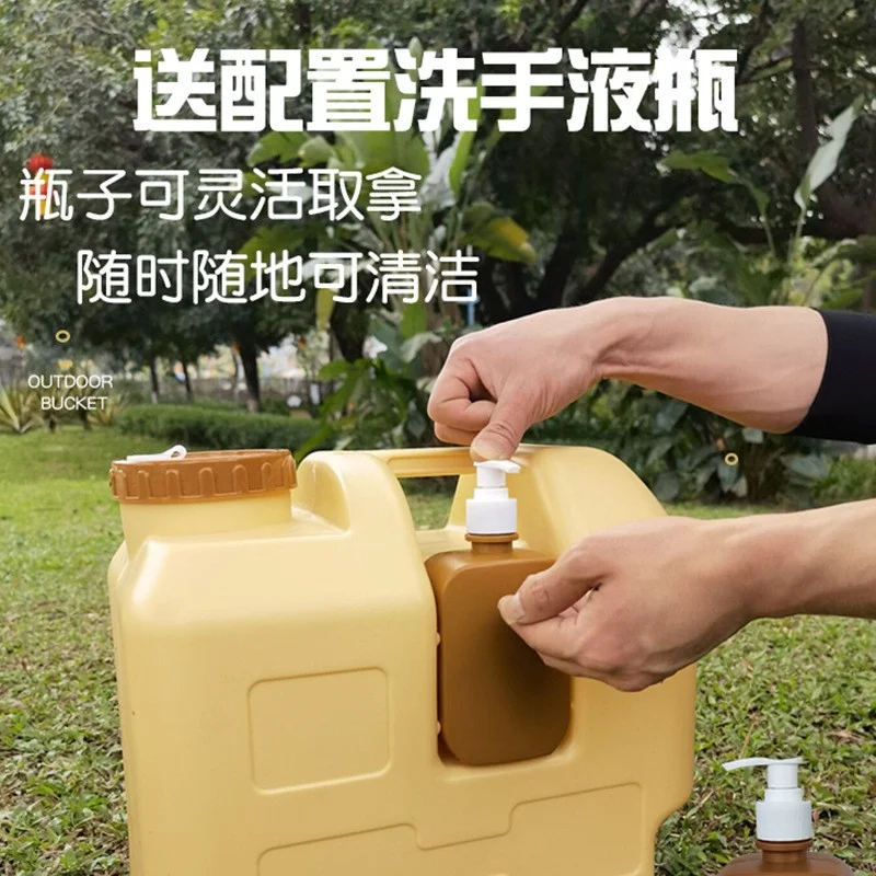 

for Camping Outdoor Hiking with Faucet BPA-Free Portable Large Water Bucket Jug Tank 20L Water Storage Containers