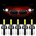 Автомобисветодиодный Светодиодная лампа T10 белого цвета 194 W5W 168 для lada niva kalina priora granta largus vaz samara 2110, газовая газель, 10 шт.