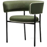 nordic dining chairs restaurant designer creative advanced leisure chair coffee shop minimalist light luxury fashion back chair