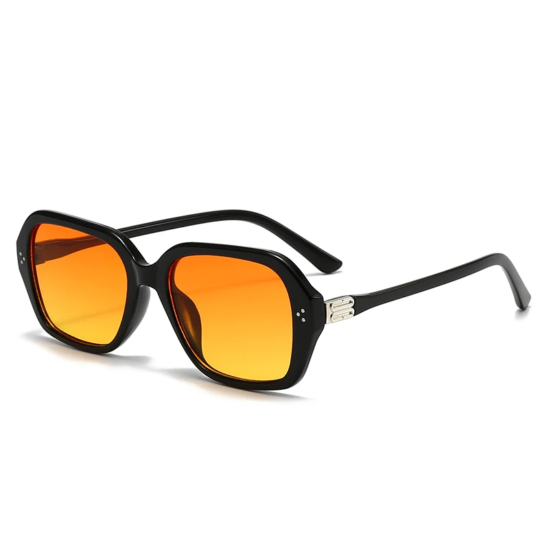 Солнцезащитные очки в стиле ретро UV400 для мужчин и женщин небольшие квадратные с