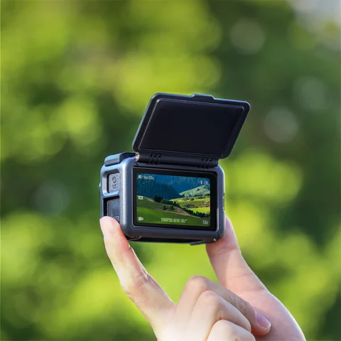 Чехол для DJI OSMO Action 5 Pro/4/3 с регулируемым солнцезащитным козырьком, пластиковый защитный кронштейн для спортивной камеры, адаптер, держатель-подставка