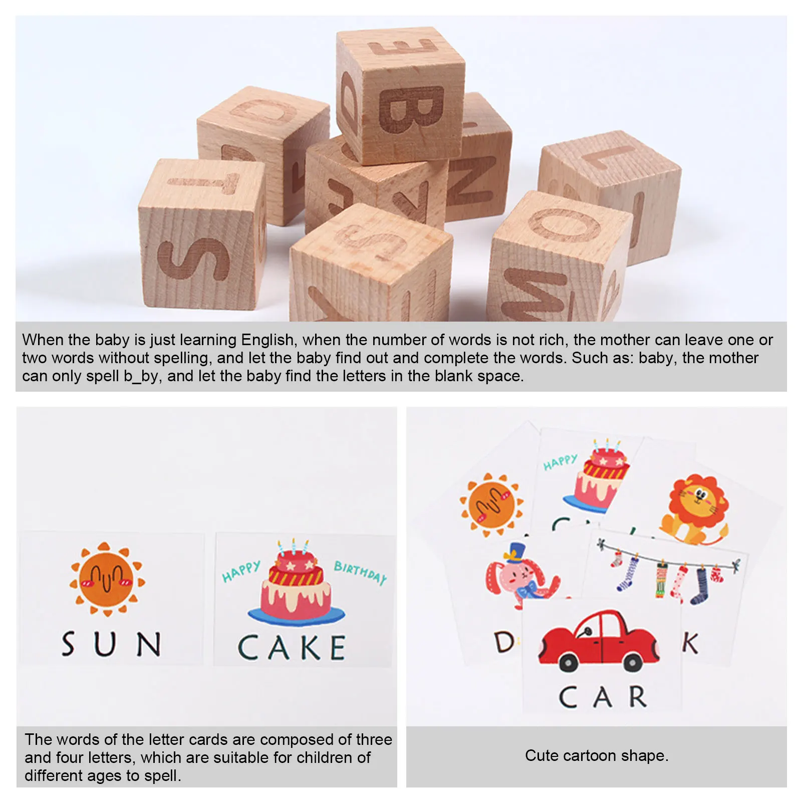 Игра с надписями для детей алфавит чтение и правописание учит распознаванию слов