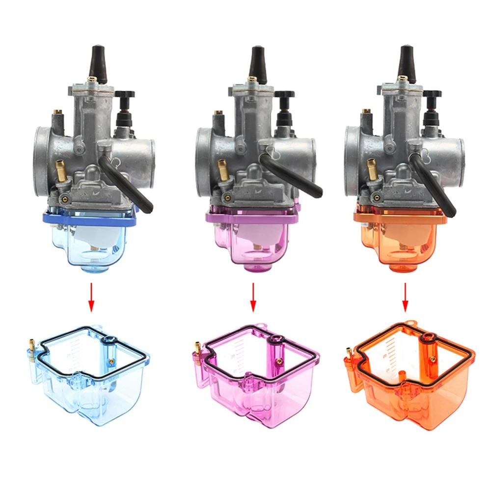 Карбюратор для мотоцикла прозрачная фоторамка чехол KEIHIN PWK KOSO 28-34 мм оранжевый