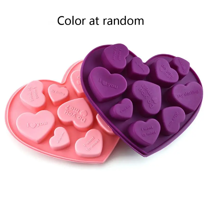 

Heart Shape Molds Silicone Molds for Epoxy Resin Casting DIY Mold for Heart Shaped Toy Children Toys Making Supplies