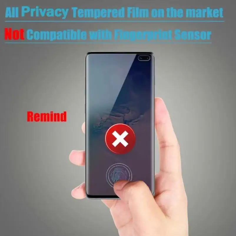 Фото Защитная пленка-антишпион для Honor Magic 8 7 Pro V 5 6 2 3, Honor 90 200 400 500 Pro, закаленное стекло для защиты конфиденциальности №2
