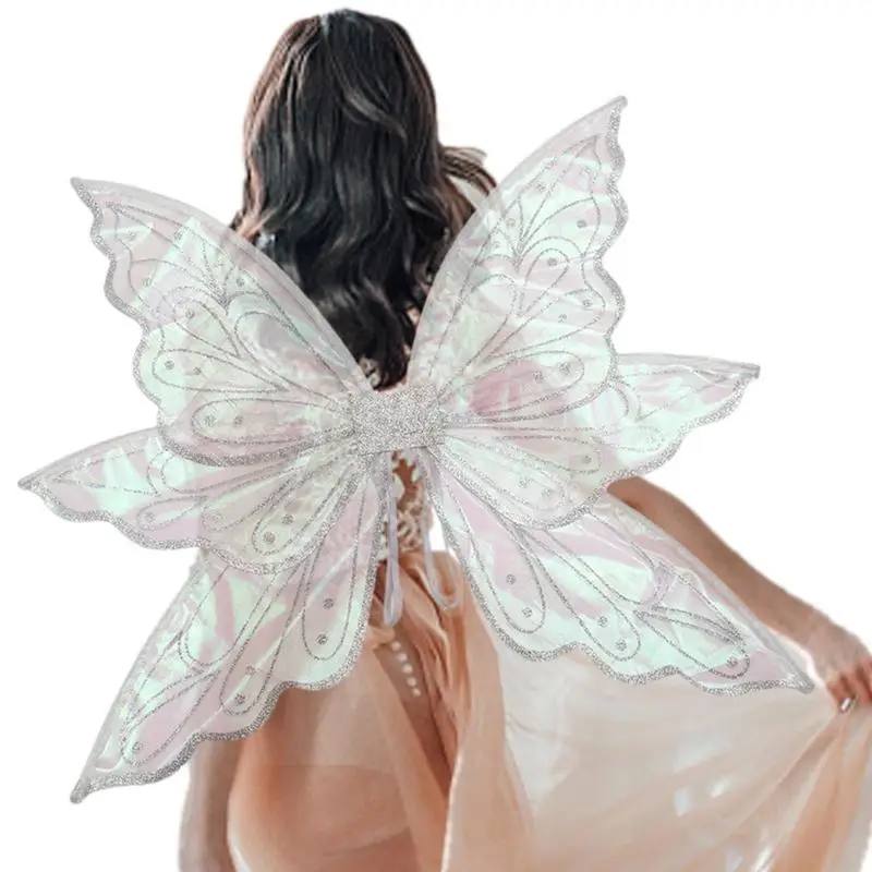 

Сказочные крылья принцессы сказочные крылья бабочки эльфа крылья для детей платье Хэллоуин искусственный Костюм Крылья Ангела