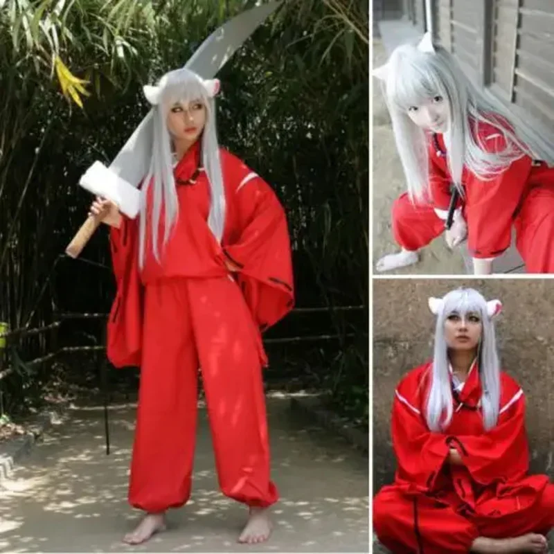 Аниме Inuyasha Косплей кикикэ костум карандаш Higurashi Kagome Kostuumliefhebbers Хэллоуин Карнавал
