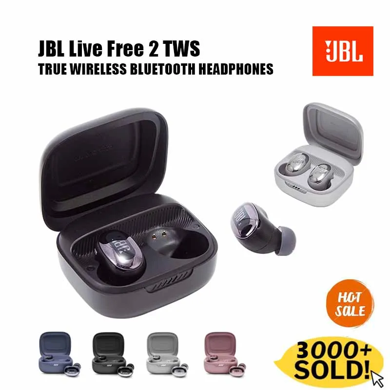 Беспроводные Bluetooth-наушники JBL Live Free 2