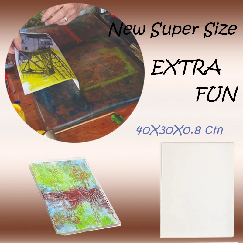 Суперразмерная однопечатная смола гелли