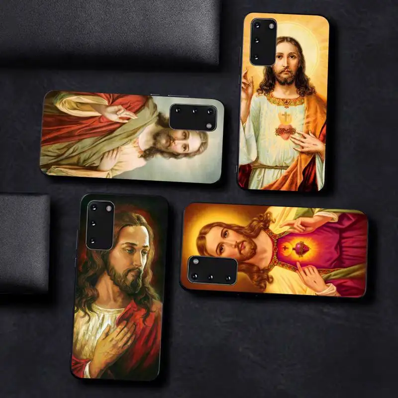 

New Faith Christian Religious Jesus Phone Case for Samsung S10 21 20 9 8 plus lite S20 UlTRA 7edge