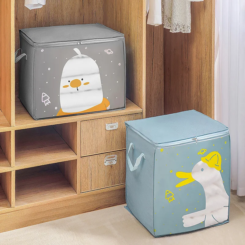 

Hot Cute Animal Folding Storage Box Cube Clothes Storage Bins For Toys Organizers Baskets for Nursery Office Closet Shelf