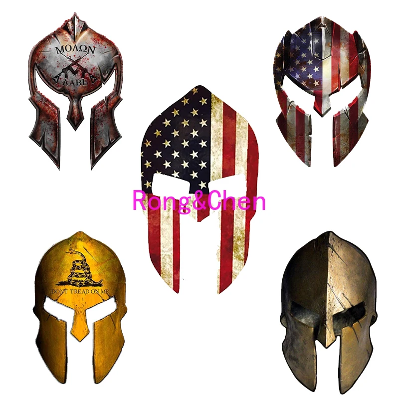 

Personality Car Stickers Spartan Warrior Helmet for Car Motorcycle Racing Windshield Laptop Helmet PVC Waterproof Vinyl Decals