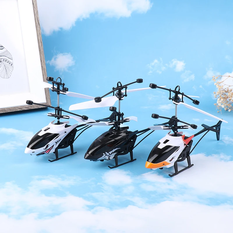 

2-канальный Вертолет с дистанционным управлением, мини-Дрон, перезаряжаемый, с защитой от падения, индукционный самолет, детские электрические игрушки