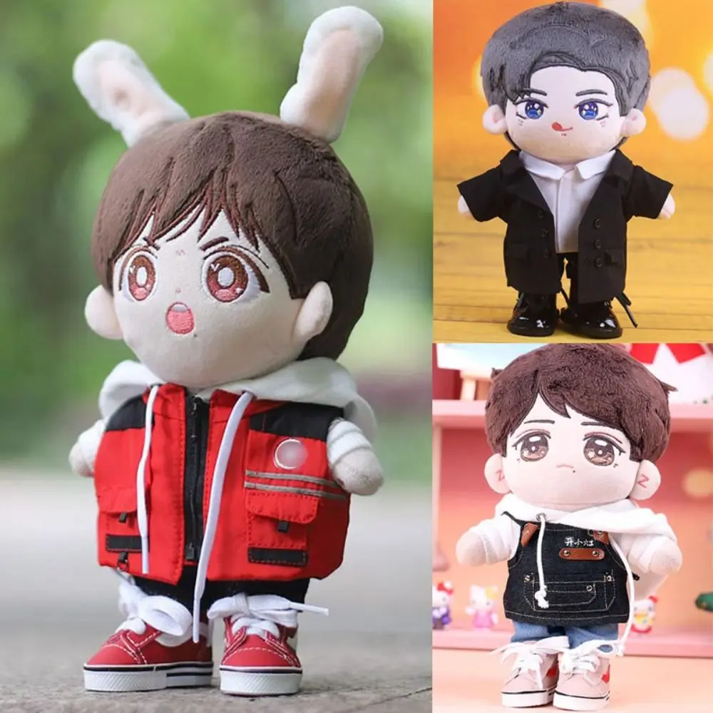 

Fashion Doll Clothes 3 Styles Cotton Casual Doll Diy Accessories 1/12 Dolls Clothes 20cm Doll