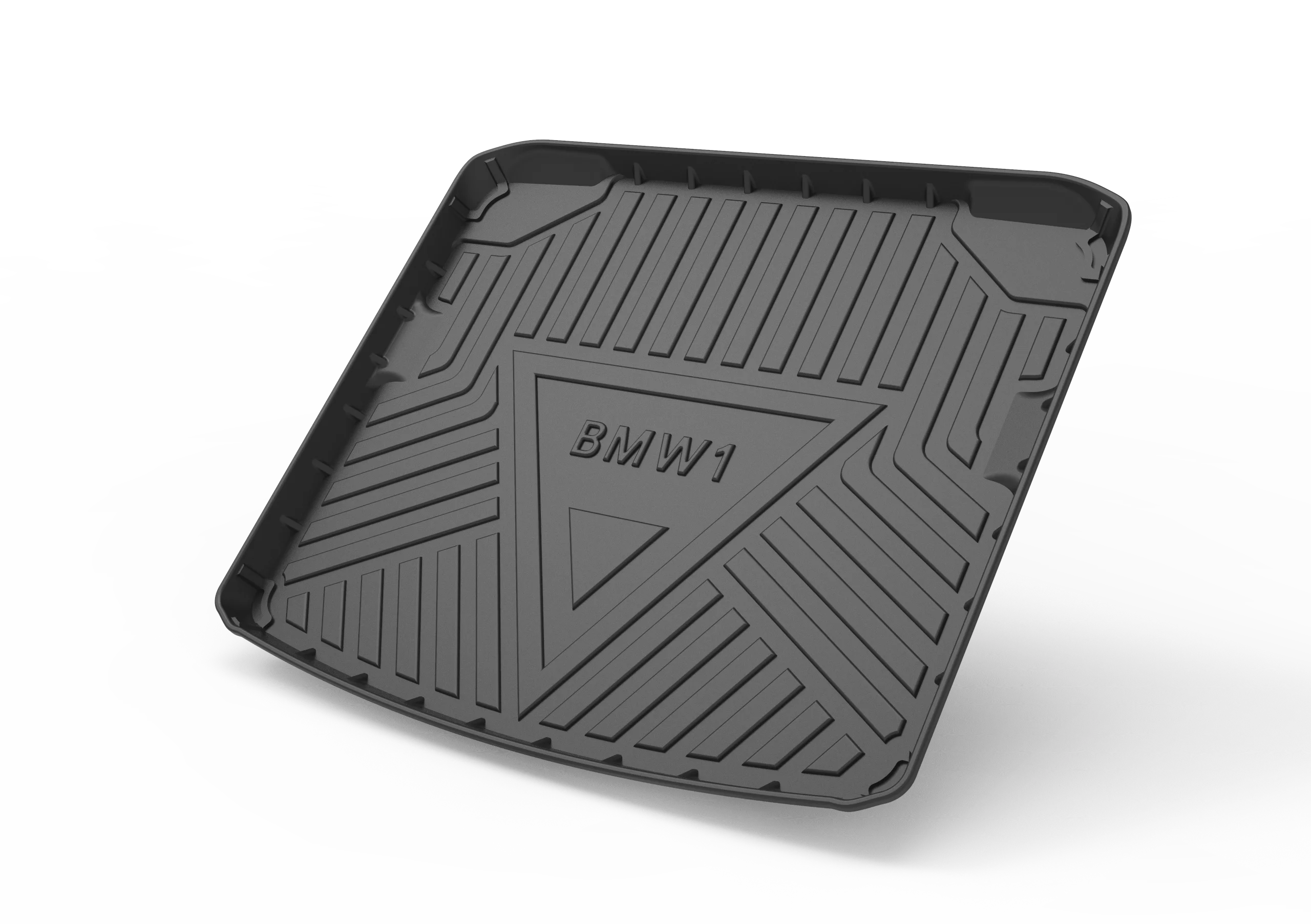 

Для BMW 1 серии седан резиновый коврик для багажника 2017 2018 2019 2020 201 2022 2023 TPE коврик для хранения автомобиля водонепроницаемый коврик для багажника