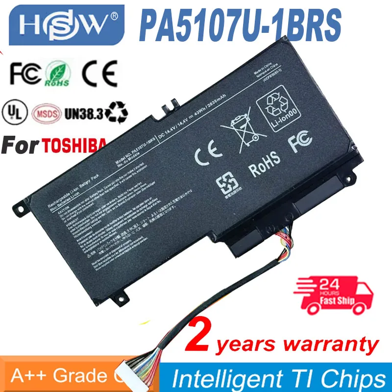 14 4 В 43wh 2838 мА · ч Новый аккумулятор для ноутбука Toshiba L45 L45D L50 S55 P55 L55 L55T P50 Φ PA5107U