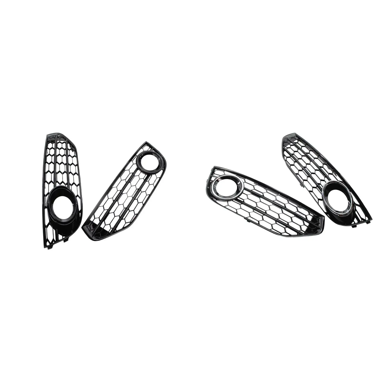 2x противотуманные фары крышка гриля сотовая сетка полипропилен 8K 0807681 J01C 0807682 для