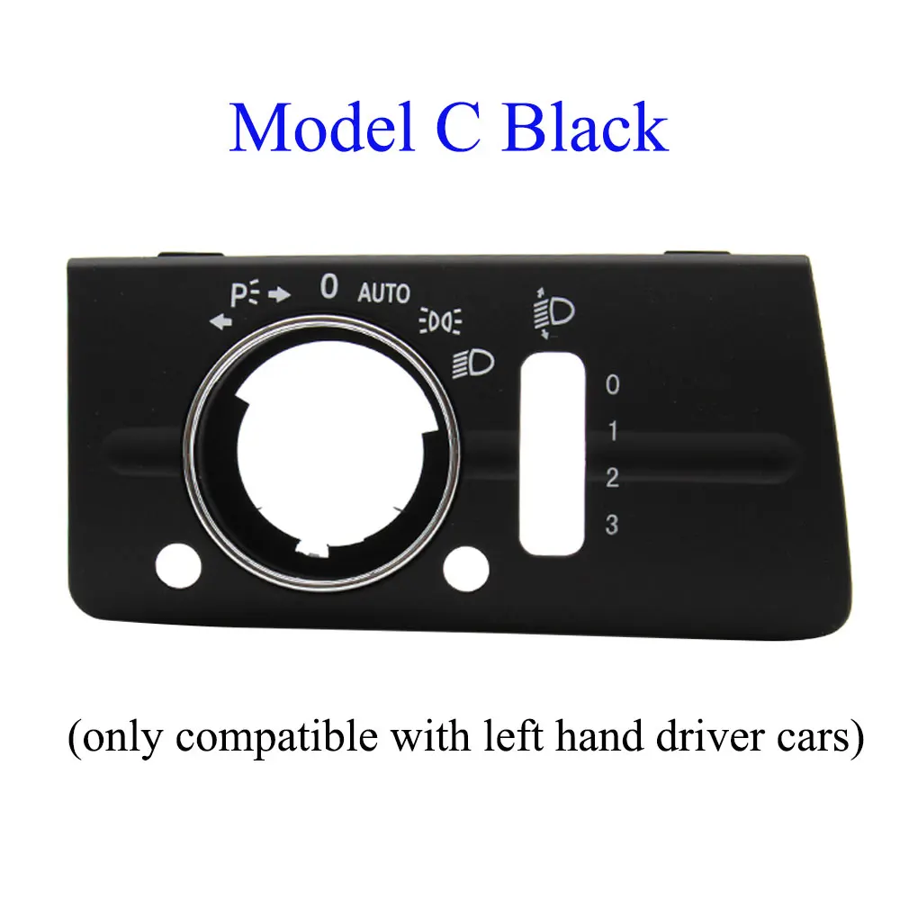 

Крышка фар приборной панели с левым рулем, замена панели переключателя управления лампой для Mercedes Benz W211 E Class E320 E350 E550 2003-2008