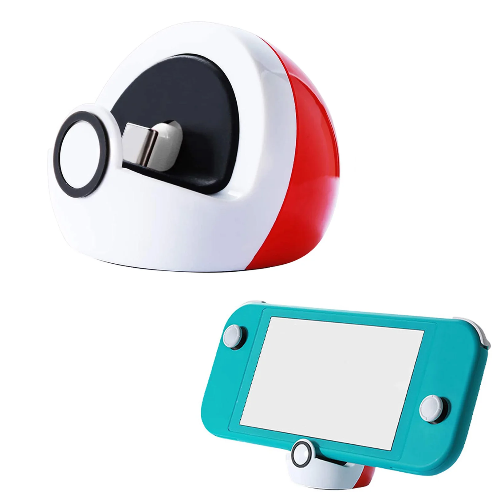 

Док-станция для зарядки для переключателя NS и для переключателя Lite, портативная зарядная подставка с защитой от перегрузки по току, мини-под...