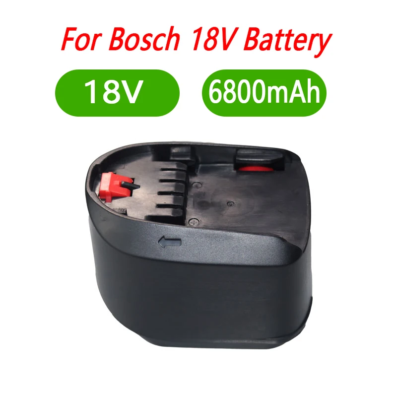 

Литий-ионный аккумулятор 18 в 6800 мАч для Bosch Home (только для типа C) PBA PSB PSR PST AL1830CV AL1810CV AL1815CV