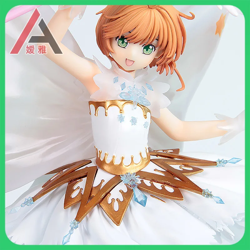 

Аниме-фигурка 37 см, карточка Captor Sakura, экшн-фигурка, сексуальное КИНОМОТО Сакура, прозрачная карточка, здравствуйте, абсолютно новый мир, искусственный подарок