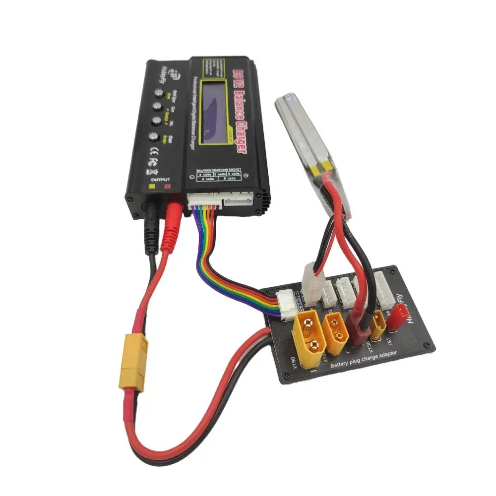 Зарядное устройство для литий-полимерных аккумуляторов 2-6S Multi XT30 XT60 XT90 JST T