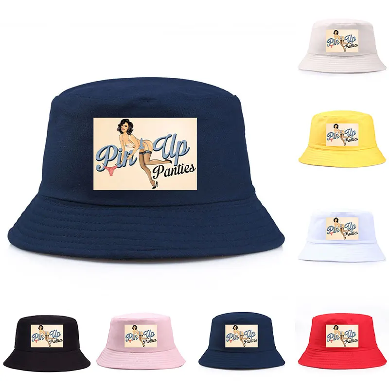 

Панама хлопковая двусторонняя с принтом для мужчин и женщин, шляпа от солнца для отдыха на открытом воздухе, Повседневная Кепка унисекс, лето