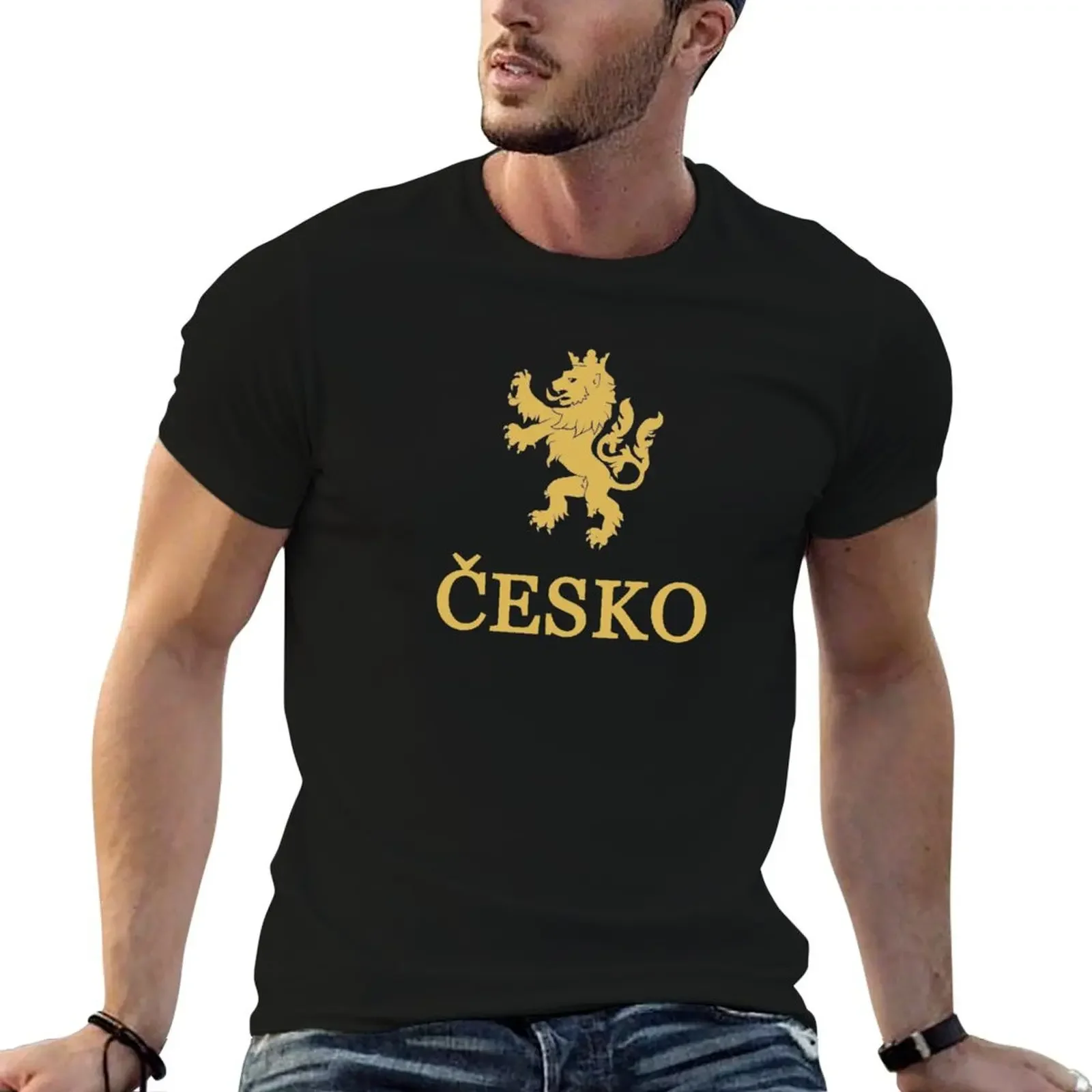 ?esko Gold футболка аниме с рисунком мужские забавные футболки