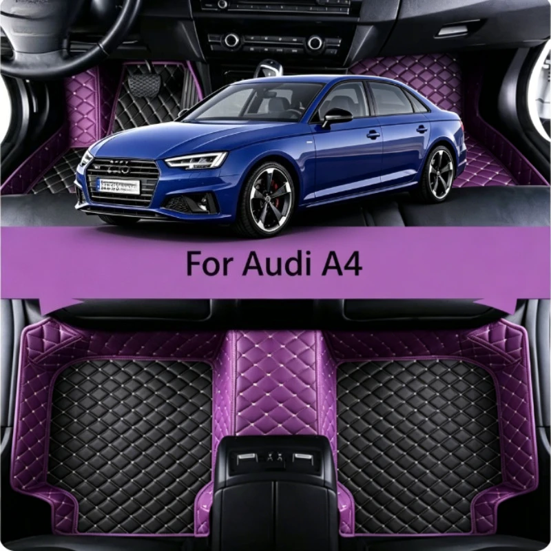 Фото Автомобильные коврики на заказ для Audi A4 B6 B7 8E B8 B9 e-tron 2000 2003 2006 2009 2012 2015 2018 2021 2023, аксессуары для интерьера автомобиля №1