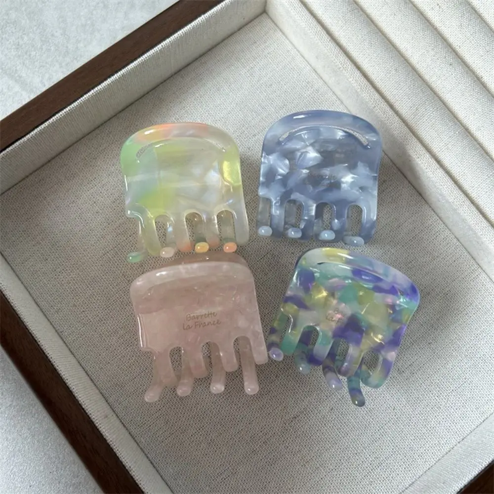 Shark Clip Simple Imitation Acetic Acid Advanced Sense Small Hair Clip Claw For Woman