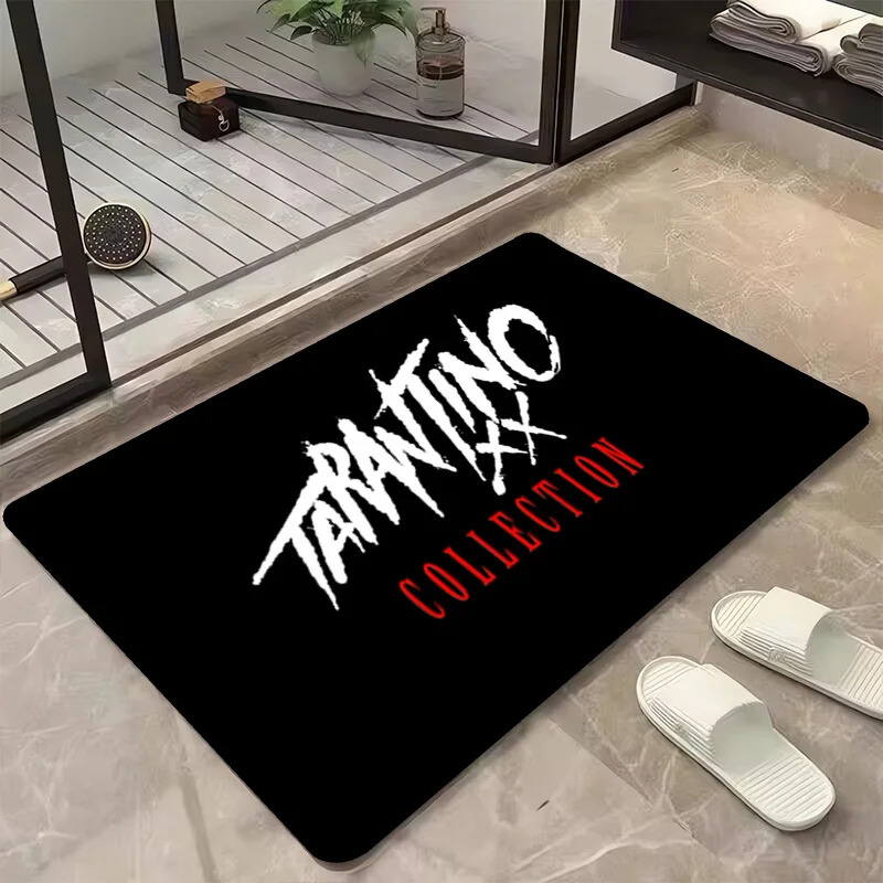 

Tarantino Welcome Mat Kitchen Floor Foot Mats Balcony Bath Bathroom Rug Non-slip Home Entrance Hallway Room Washable House Rugs