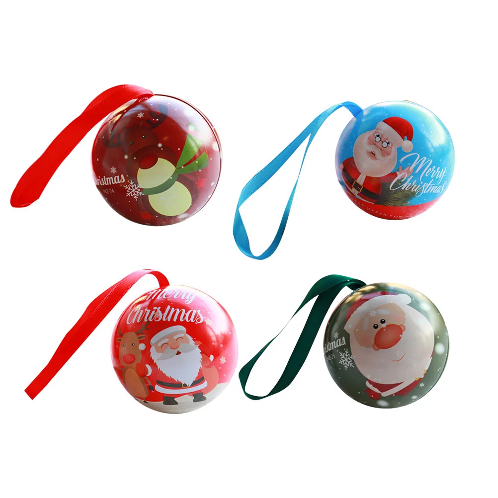 

Christmas Box Tree Tin Boxes Baubles Candy Jar Holiday Treat Cookie Goodie Minitins Bakery Favor Presentbauble Gift