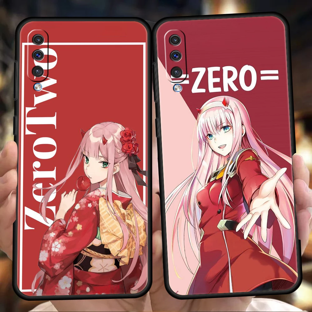 

Zero Two Darling In The FranXX Phone Cover Case For Samsung Galaxy A12 A02 A03 A03S A52 A70 A50 A20 A10 A10S A40 Silicone Shell