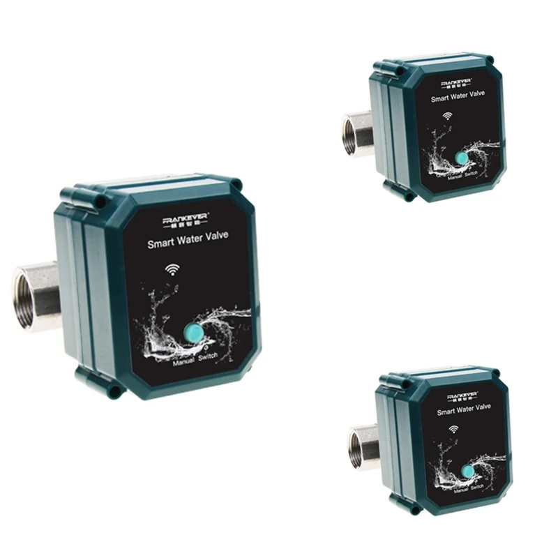 

WIFI Smart Water Timer Water Valve Remote Control Smart Automatic Watering Works With Alexa Google Home Tuya