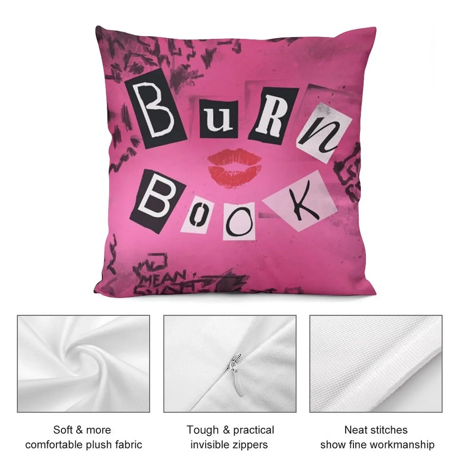 Mean Girls - книга ожогов декоративная подушка для дивана декоративные чехлы чехол